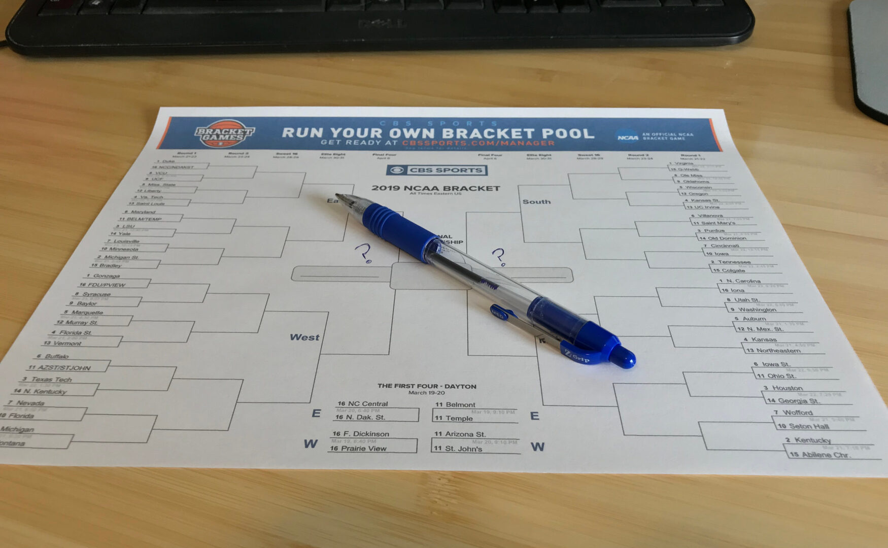 Barack Obama's Signed 2012 NCAA Bracket Is Up For Auction