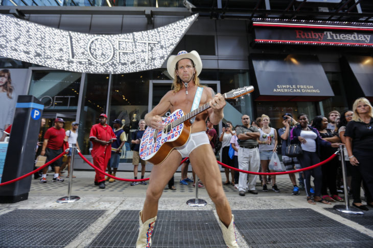 ‘Naked Cowboy’ Robert Burck Arrested During Florida Bike Festival