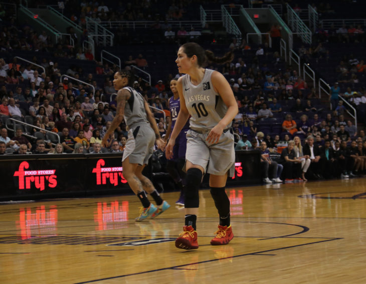 Kelsey Plum Takes Fun Shot At WNBA All-Star MVP Trophy During Chat With Kevin Hart