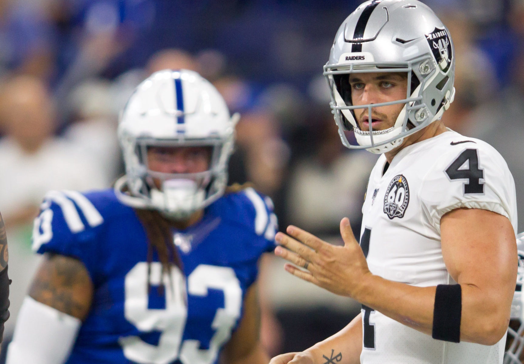 Las Vegas Raiders Bench Derek Carr For Remainder Of Season