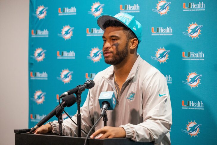 Tua Tagovailoa Isn’t Thrilled Dolphins Were Picked For ‘Hard Knocks’ (VIDEO)