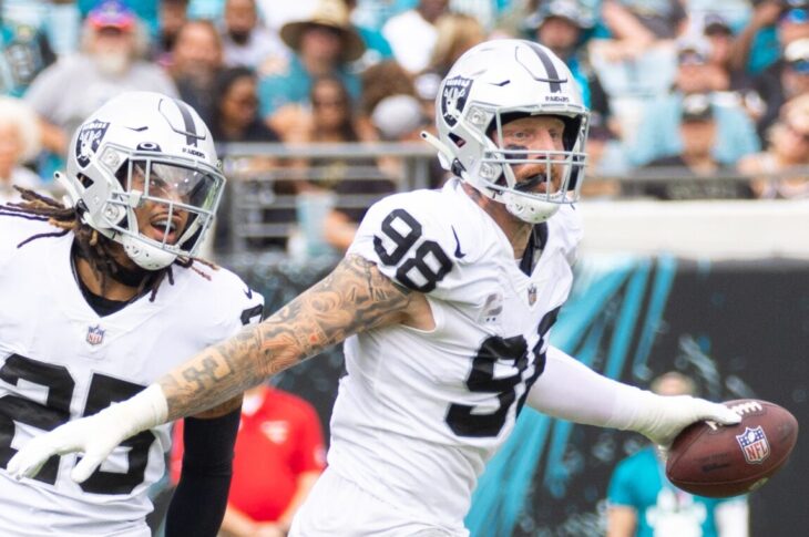 Maxx Crosby Endorses Antonio Pierce As Full-Time Raiders Head Coach